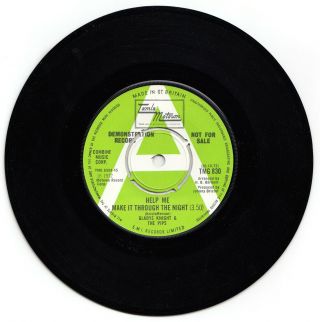 Tmg 830 - Gladys Knight - Demo - Help Me Make It Through The Night - Soul Motown