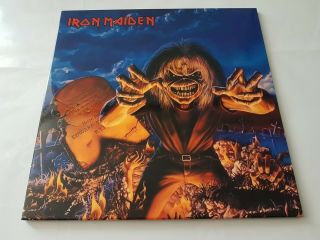 Iron Maiden - Live At The Gaumont Theatre - 3 X Lp - One Side Pic.  - Vinyl