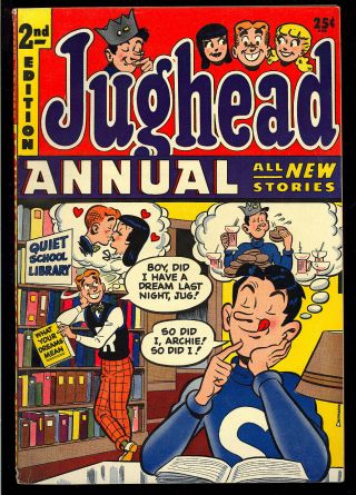 Jughead Annual 2 Pre - Code Golden Age Archie Giant Comic 1954 Fn,