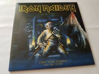 Iron Maiden - Take Your Mummu On The Road - 2 X Lp - Red Vinyl -
