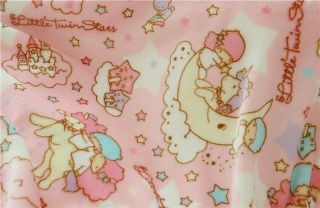 Sanrio Little Twin Stars Cos Kawaii Soft Warm Blanket Bed Sheet Flannel 55  X79 