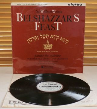 Sax 2319 (1st Ed.  – B/s) Walton: Belshazzar’s Feast Bell / Walton