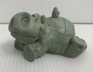 Lil Luvables Hippo Figurine Russ Berrie Kathleen Kelly Critter Factory 14200