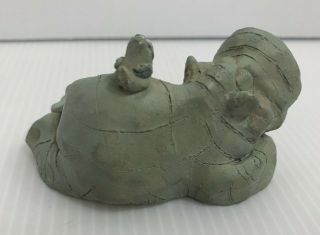 Lil Luvables Hippo Figurine Russ Berrie Kathleen Kelly Critter Factory 14200 3
