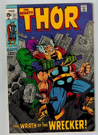 The Mighty Thor 171 Vf,  8.  5