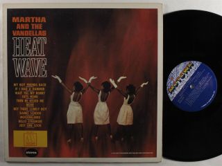 Martha & The Vandellas Heat Wave Motown Lp Vg,