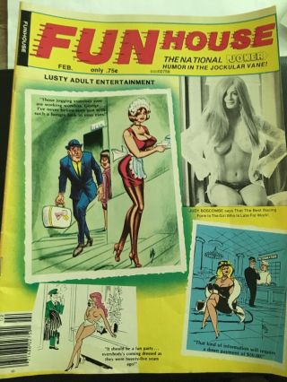 Fun House 20 (1979) Bill Ward,  Bill Wenzel Good Girl Art,  Topless Pinups