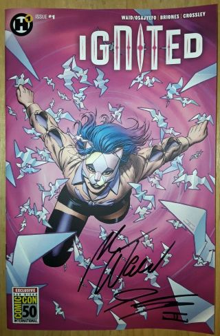 Sdcc Exclusive - Ignited 1 - Signed By John Cassaday & Mark Waid