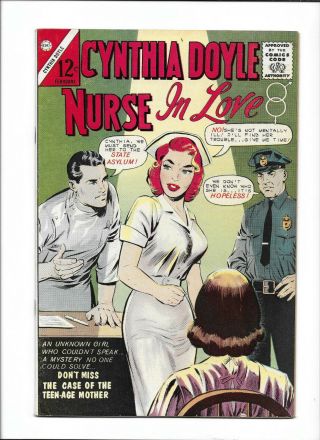 Cynthia Doyle,  Nurse In Love 68 [1963 Vg - Fn] " The Case Of The Teen - Age Mother "