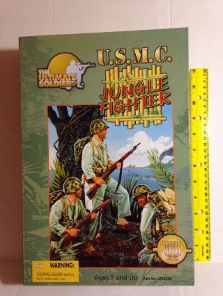 U.  S.  M.  C.  Jungle Fighter Wwii Marine Ultimate Soldier G.  I.  Joe 12 " 1:6 Scale Rare