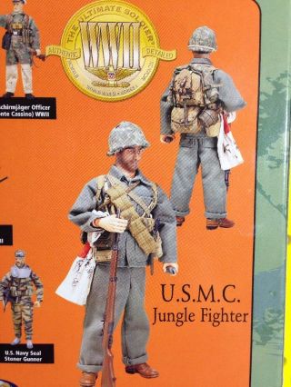 U.  S.  M.  C.  JUNGLE FIGHTER WWII MARINE ULTIMATE SOLDIER G.  I.  JOE 12 