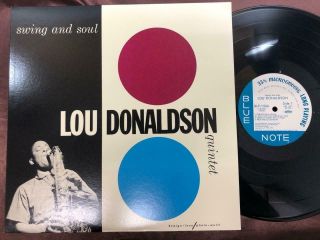 Lou Donaldson Swing And Soul Blue Note Ki8p 9242 Mono Japan Vinyl Lp