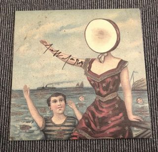 Jeff Mangum Neutral Milk Hotel Signed Aeroplane Over The Sea Lp Vinyl Record