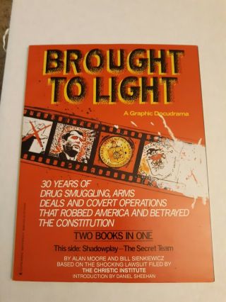 Brought To Light Alan Moore Story Very Rare Higher Grade 1st Print Softcover