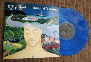 Billy Joel River Of Dreams Very Rare Scarce Blue Colored Vinyl Lp 180g Gram