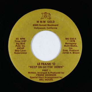 Modern Soul Funk 45 - Le Frank 
