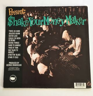 THE BLACK CROWES - SHAKE YOUR MONEY MAKER LP.  DEF 24278. 2