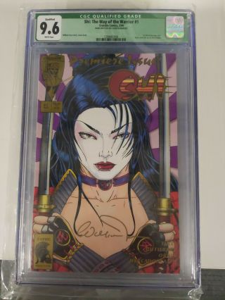 Shi The Way Of The Warrior 1 9.  6 Cgc Qualified William Tucci Great Price Signed