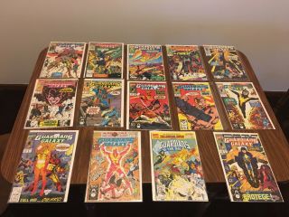 Guardians Of The Galaxy Comics All Nm.  Including 1990 2 - 12,  15.