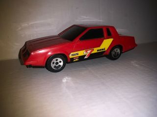1981 Buddy L Oldsmobile Cutlass 6” Long Red Car Nascar 7 Racecar Vintage Toy