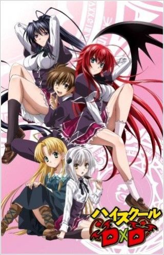 DVD Anime High School DXD Season 1 - 4 Series (1 - 49 End),  4 OVA English Audio Dub 3