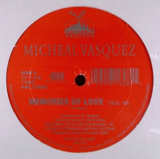 Michael Vasquez - Memories Of Love 12 " Rare Freestyle Hot Apple Mp3