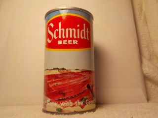 Schmidt Straight Steel Black Bear Beer Can From Set 196 Set 13