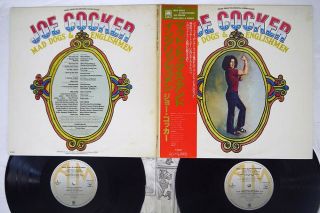 Joe Cocker Mad Dogs & Englishmen A&m Amp - 5001,  2 Japan Obi Promo Vinyl 2lp