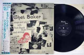 Chet Baker Sings And Plays Pacific Jazz Paj 70217 Japan Obi Vinyl Lp
