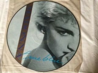 Rare Uk 12” Vinyl Picture Disc Madonna True Blue