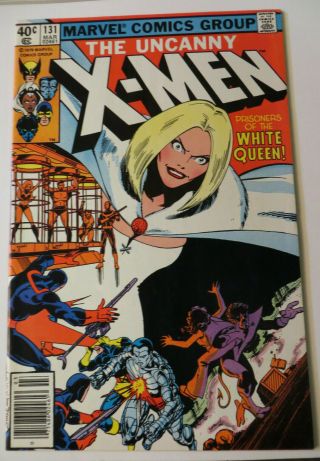 X - Men 131 - 1979 - Hellfire Club - 1st White Queen Appearance - Marvel Comics