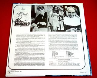 ULTRA - RARE LP 1967 - BEDAZZLED SOUNDTRACK - STICKERS - RAQUEL WELCH 4