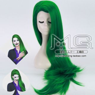 80cm The Joker Jack Napier Cosplay Costume Wig,  Track,  Cap