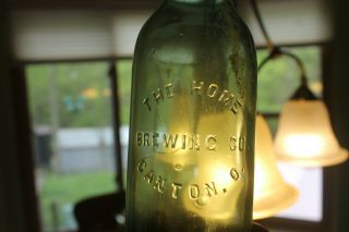Antique Pre Prohibition Beer Bottle The Home Brewing Co. ,  Canton,  O Ohio