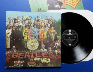 The Beatles Sgt Peppers Lonely Hearts Club Band Parl 2 Emi Box Lp Ex,