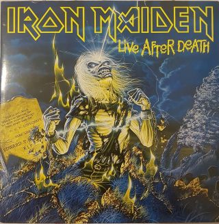 Iron Maiden ‎– Live After Death Uk 1985 (emi ‎– Es 24 0426 3) Vinyl