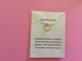 Cat Face Pendant Charm Purrfection Donate To Rescue Shelter And Save A Life
