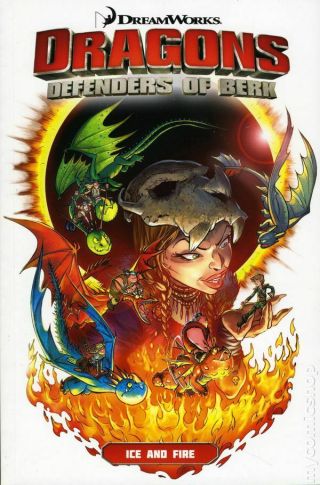 Dragons Defenders Of Berk Ice And Fire Tpb (titan Comics) 1 - 1st 2016 Nm