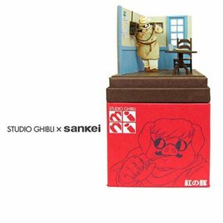 Sankei Studio Ghibli paper craft red Porco non - scale paper craft MP07 - 24 2