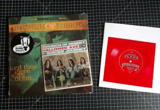 Church Of Misery " And Then There Were None " Die Hard Edition Clear Vinyl W/ 7 "