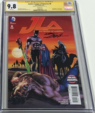 Dc Justice League Of America 8 Batman 244 Homage Signed Neal Adams Cgc 9.  8 Ss