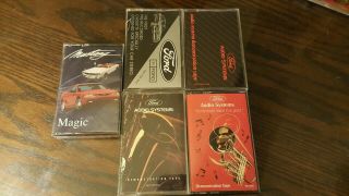 Ford Audio Systems Demo Cassette Tapes Mustang 30th Anniversary