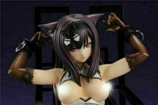 Anime Planet of the Cats Cat And Chairs Chu kana Black 1/8 PVC Figure toy No Box 6