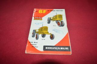 Minneapolis Moline Bf Tractor Dealer 