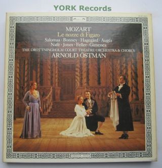 421 333 - 1 - Mozart - Le Nozze Di Figaro Ostman / Salomaa - Ex 3 Lp Record Box Set