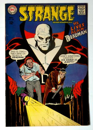 Dc Comics Strange Adventures 206 2nd Appearance Of Deadman & Neal Adams Artwork
