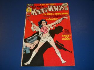 Wonder Woman 196 Bronze Age F/f,  Beauty Reprints Origin/1st App All Star 8