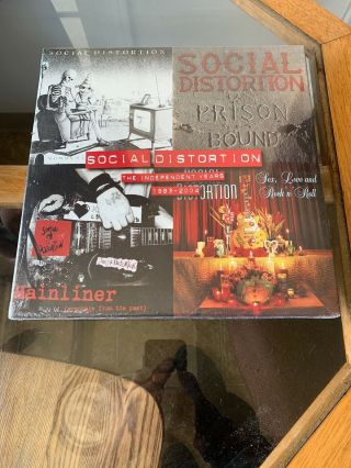 Vinyl Box Set [12/16] By Social Distortion (vinyl,  Dec - 2016,  4 Discs,  Bicycle