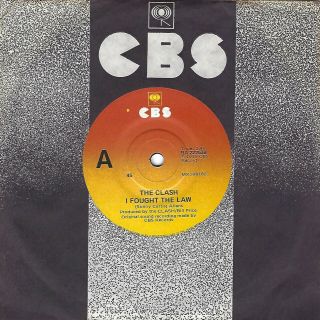 The Clash I Fought The Law Australian 1st Pressing Rare 7 " Single