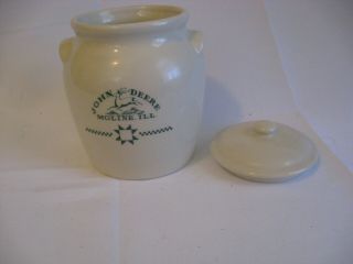 John Deere Stoneware Cookie Jar (7 " X 6 ") - - Limited Edition